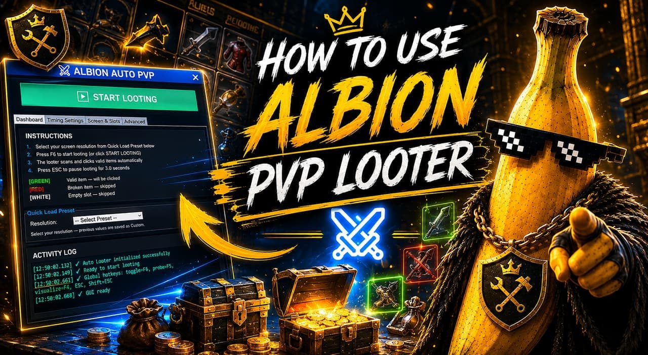Albion Online Auto PVP Looter product screenshot
